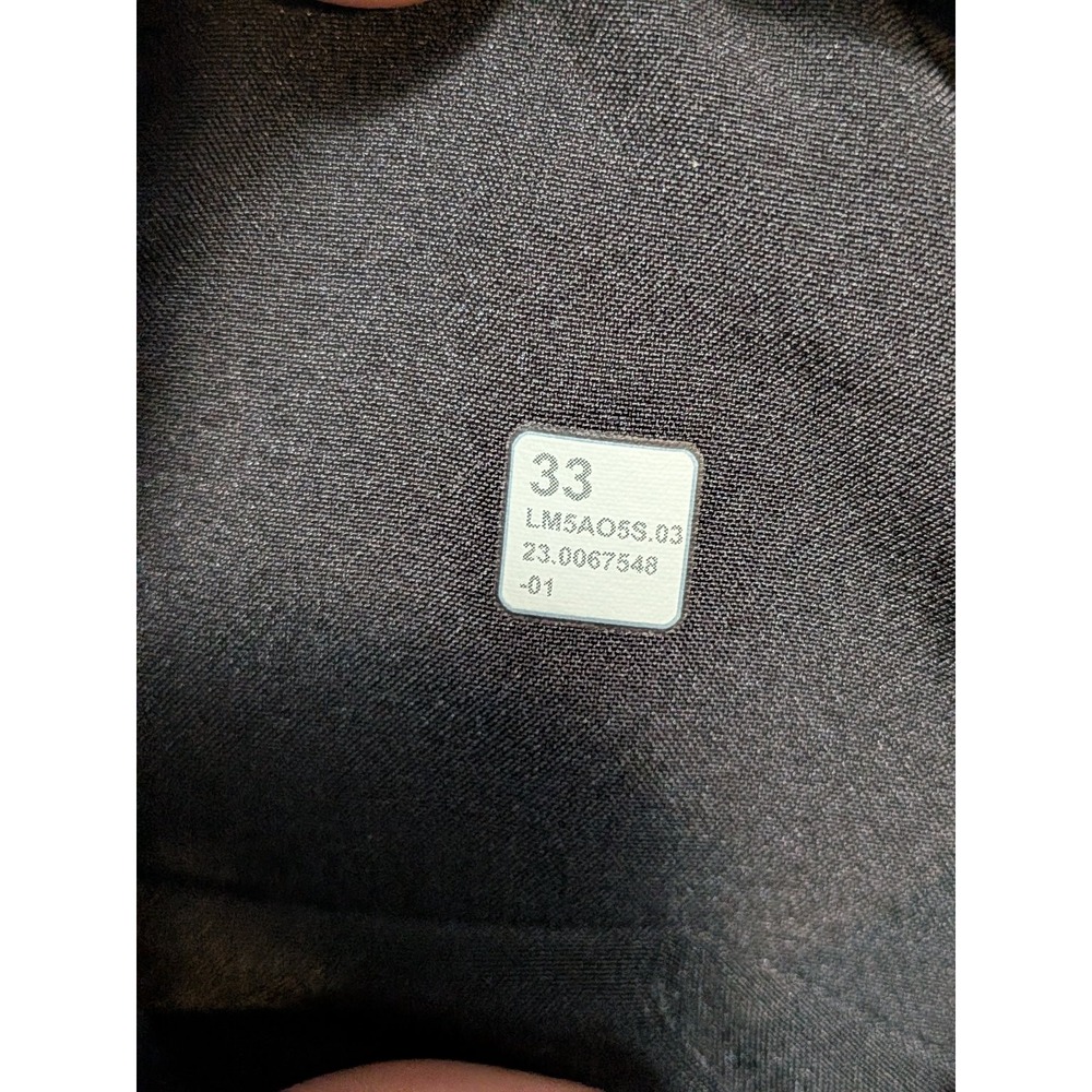 Lululemon Mens Pants Navy 33x30 Woven Stretch Breathable Slim 33x30.5 Flat Front - Picture 7 of 8
